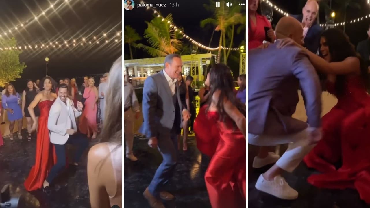 Muchos famosos bailaron con Francisca hasta el piso como Jesús Díaz, mejor conocido como Chef Yisus, Alan Tatcher, Jomari y Dr. Juan