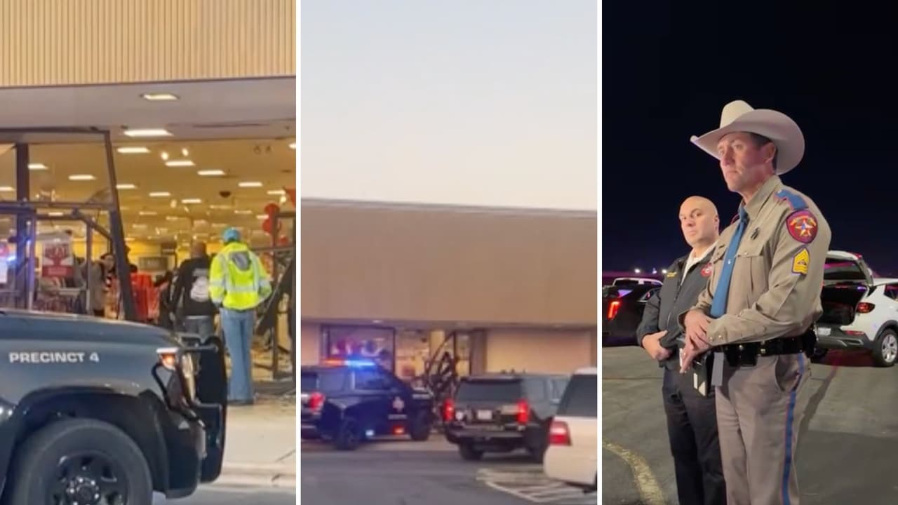 “Conductor errático” se estrella contra J.C. Penney en Texas y deja a 5 personas heridas