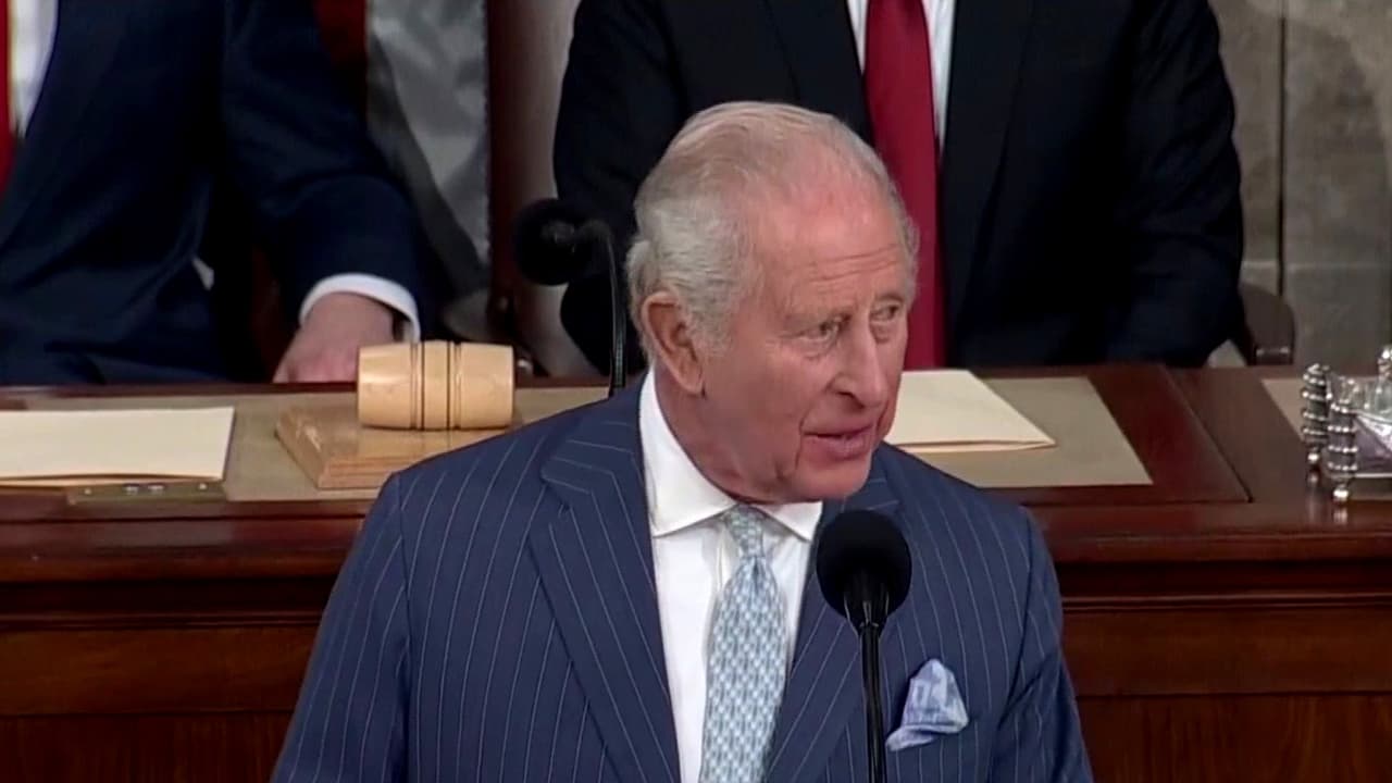 Rey Carlos III ante Congreso en EEUU: Habla sobre momentos de incertidumbre internacional y el intento de asesinato de Trump