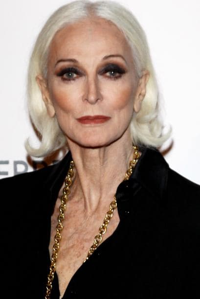 Pese a su edad, esta mujer posee una belleza imponente.