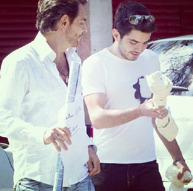 Siempre está al pendiente de cada uno de sus hijos.