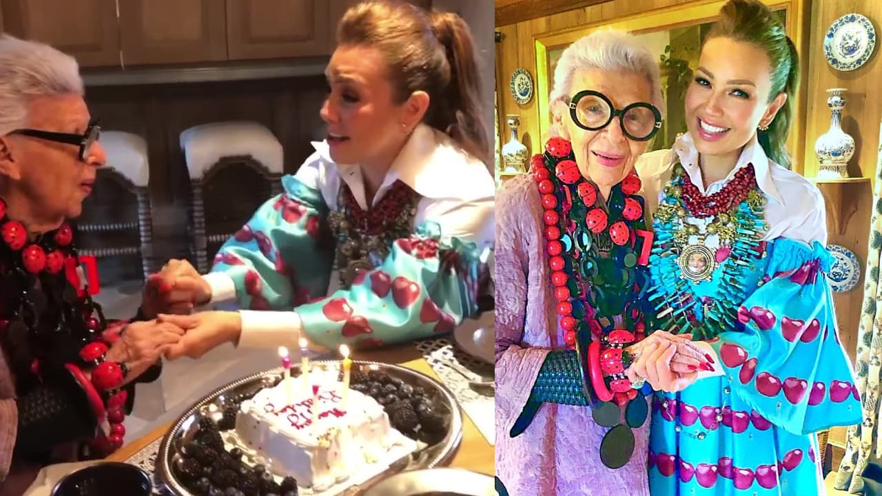 Thalía se despidió de su ser querido, sin imaginar las críticas que desataría