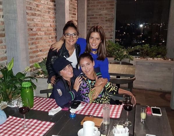 Inés Gómez Mont también es amiga de las actrices Claudia Álvarez y Grettell Valdez, famosas que siempre están presentes en los festejos de la presentadora.