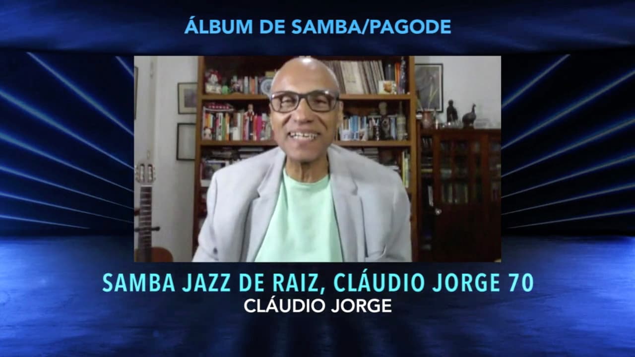 El Mejor Álbum de Samba/Pagode fue ‘Samba jazz de Raiz, Cláudio Jorge 70’ de Cláudio Jorge.