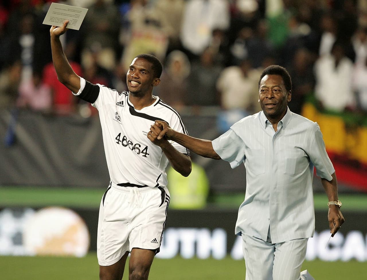 Eto'o también ha destacado por su labor comunitaria en África y por liderar partidos benéficos.