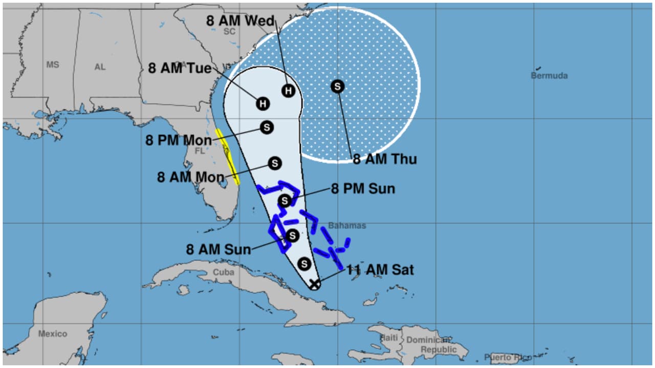 Se forma la depresión tropical No. 9: algunas zonas de Florida bajo vigilancia de tormenta