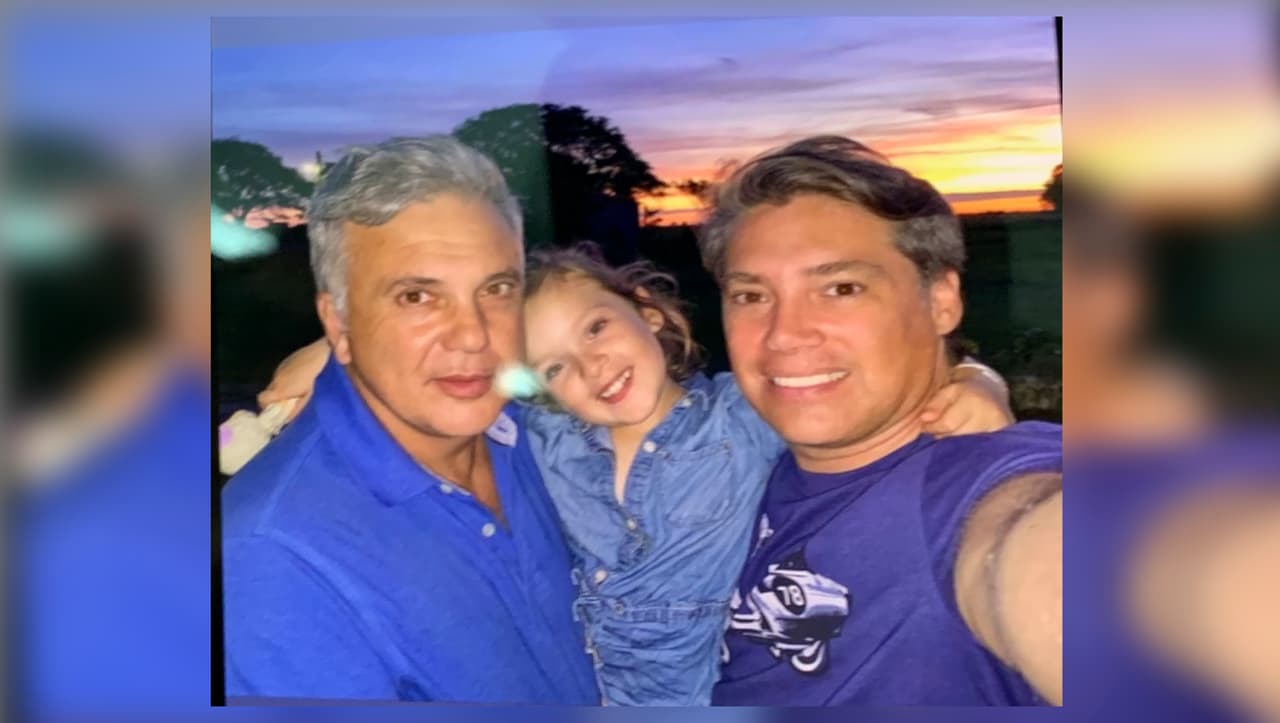 Andrés Galfrascoli, Fabián Nuñez y Sofía Núñez Galfrascoli.