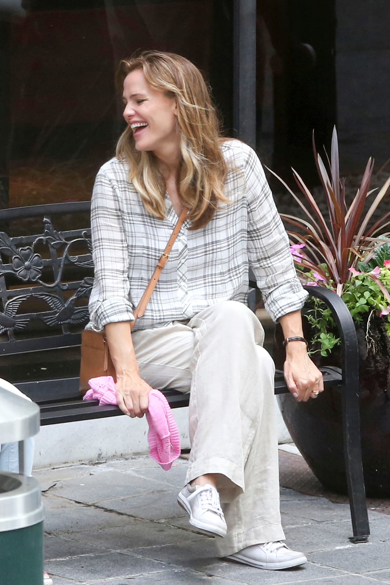 ¡Qué gusto que esté riendo!