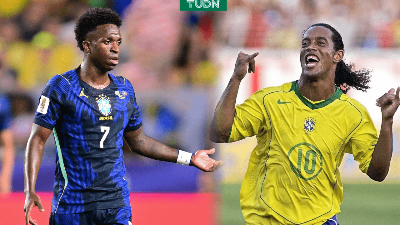 Vinicius Jr. deja atrás a Ronaldinho y sigue haciendo historia con Brasil en el Mundial 2026