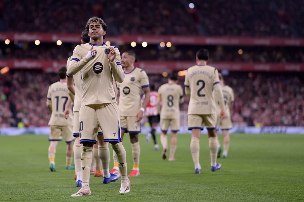 Lamine Yamal vuelve a anotar golazo y el Barcelona se encumbra en LaLiga ante el Athletic
