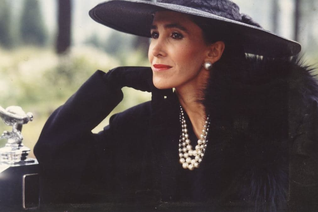 Aquí la actriz a los 40 años. "En la telenovela 'Milagro y Magia'. Insisto: de los 40 para adelante es cuando mejor están las mujeres", escribió Chespirito como pie de esta foto.