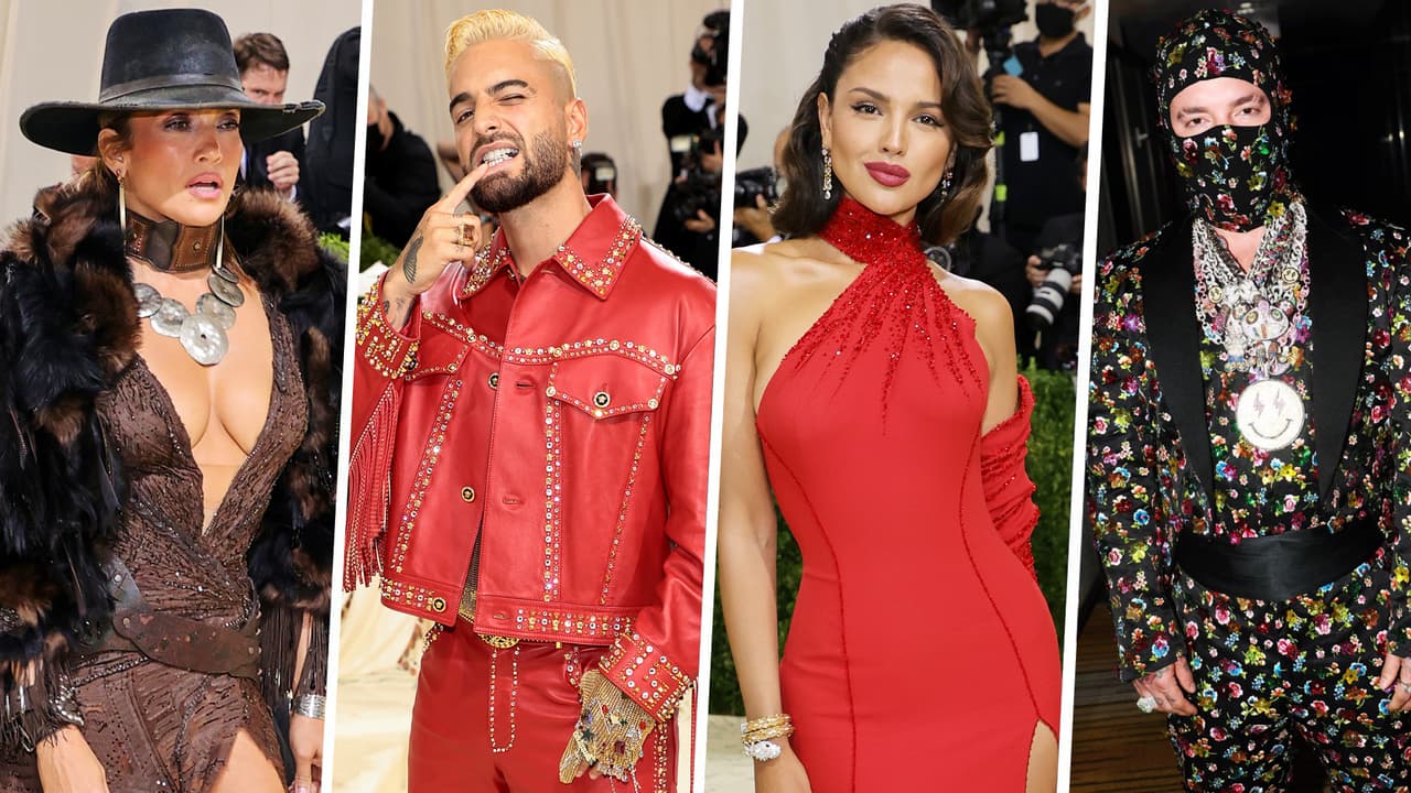 Jennifer López al estilo de 'Indiana Jones' y más latinos que robaron miradas con sus looks en la Met Gala