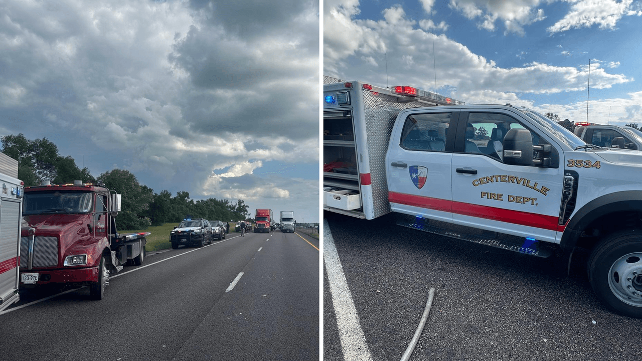 El conductor del otro vehículo fue identificado como Toriano Fair, un hombre de 43 años de Dallas. A él se lo llevaron a un hospital con lesiones graves. 
<b>No está claro cuál fue la causa por la que se salió de la autopista y golpeó el barandal, perdiendo el control de su camioneta.</b>