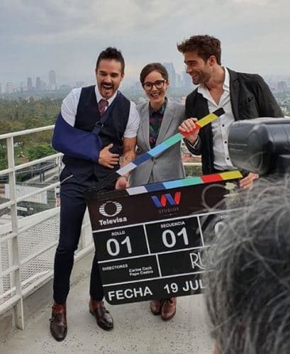 El pasado 19 de julio 
<b><a href="https://www.univision.com/famosos/conoce-al-actor-que-interpretara-a-loreto-en-el-remake-de-rubi-fotos">el elenco</a></b> y la producción se reunieron en la Ciudad de México para iniciar oficialmente las grabaciones del proyecto.