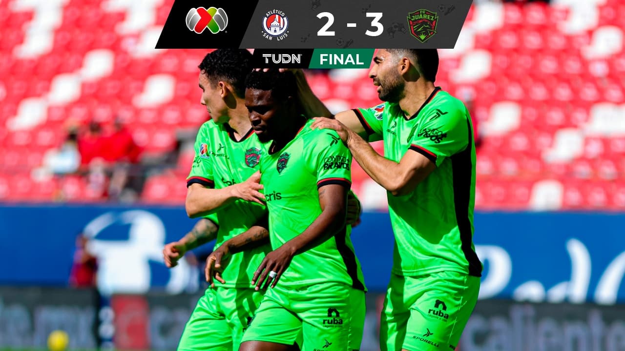FC Juárez aprovecha apagón y derrota al Atlético de San Luis a domicilio