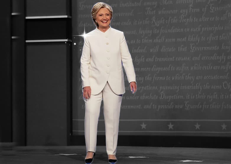 Hillary Clinton tiene un amuleto que la llena de confianza en los debates