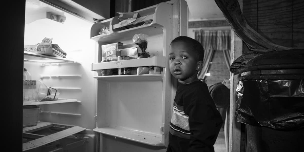 Se estima que uno de cada ocho estadounidenses, de todas las razas y edades, lidia cada día con la inseguridad alimenticia.