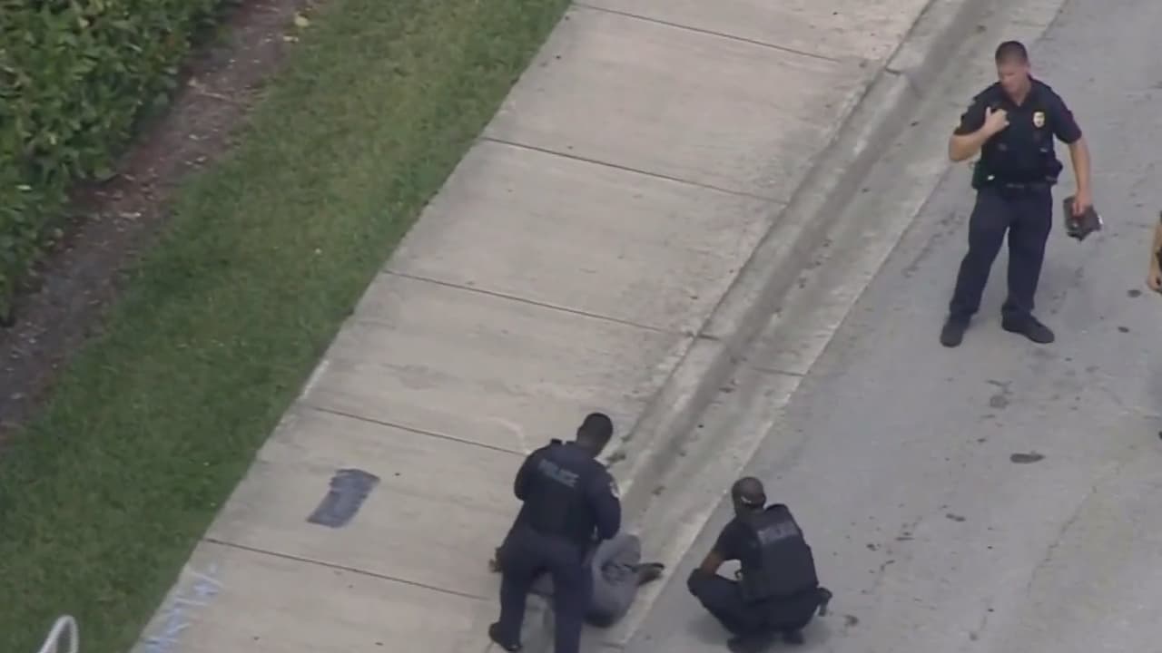 Policía de Coral Springs detiene a dos sospechosos luego de un tiroteo ocurrido cerca de varias escuelas