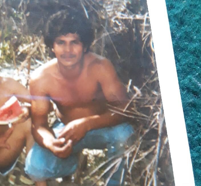 Wilfredo Vides antes de que emigrara a California en 1989.