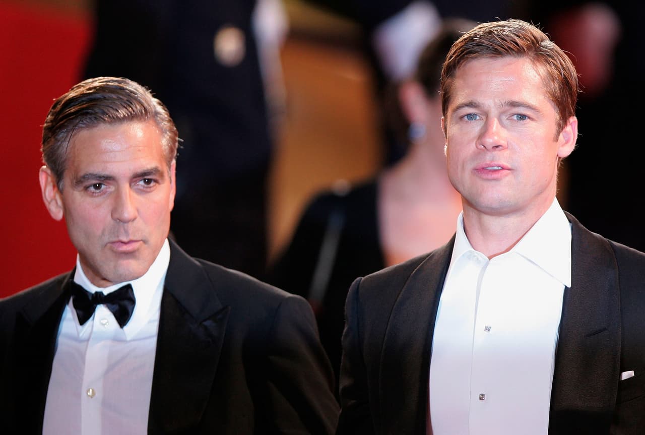 George ha tenido el carisma para tener valiosas amistades, como la que se forjó con Brad Pitt desde que realizaron ‘Ocean’s Eleven’.
