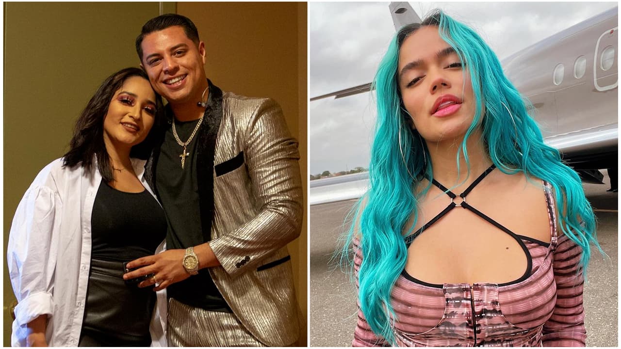 Daisy Anahy se vuelve Karol G por una noche con todo y su excabellera azul: quedó idéntica