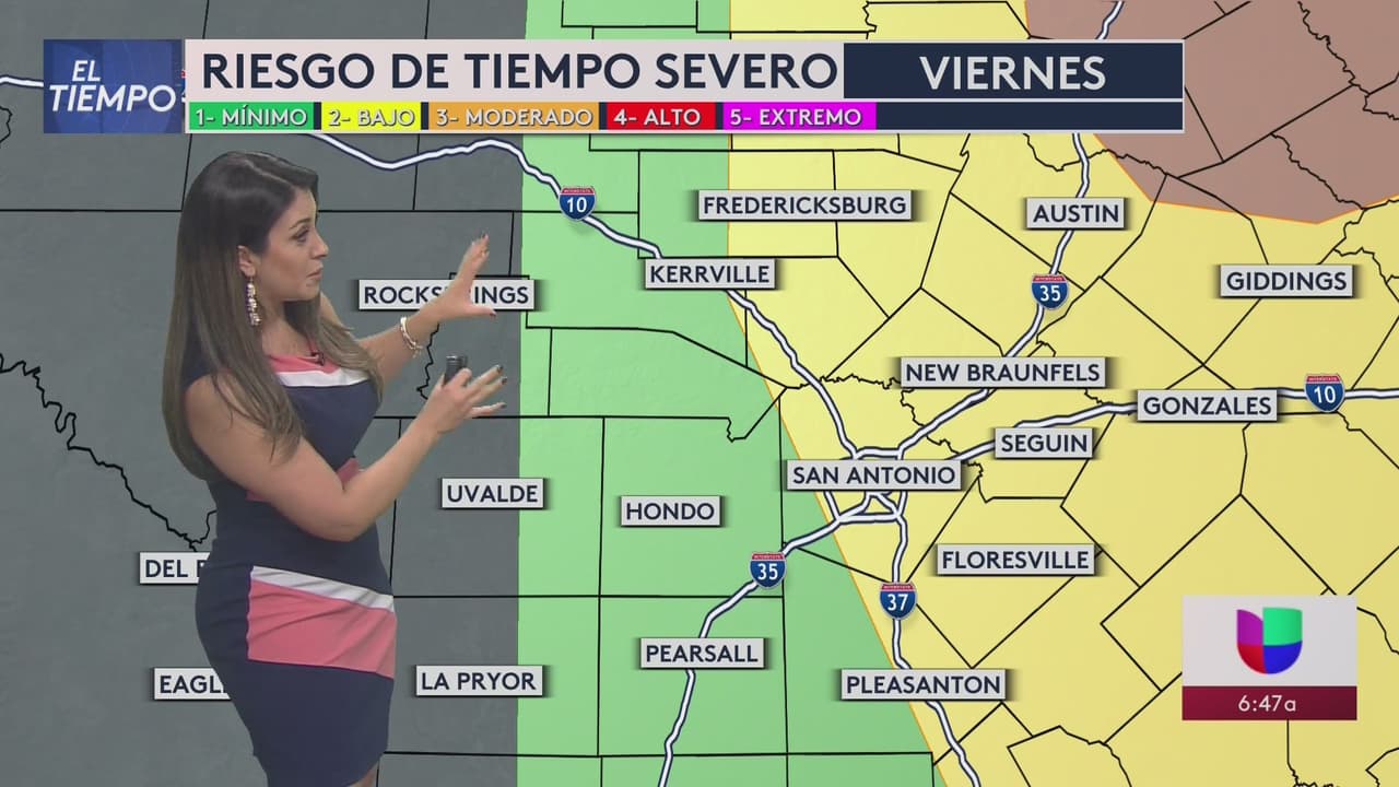 Pronto hay posibilidad de tiempo severo. Valeria Barriga te explica cuándo y cómo será