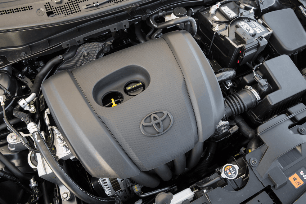 EL motor 1.5 litros en el Scion iA genera 106 CF y 103 lbs.-pie de torque