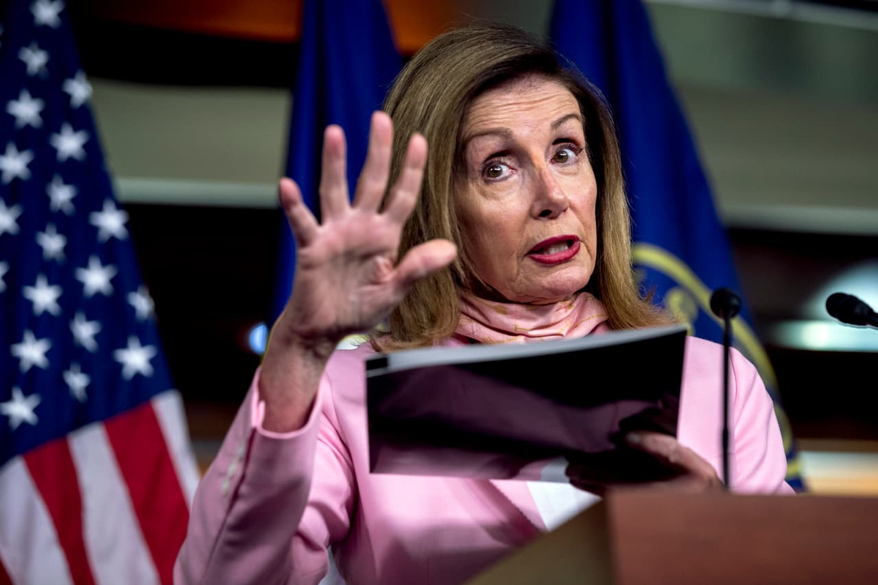 Nancy Pelosi.