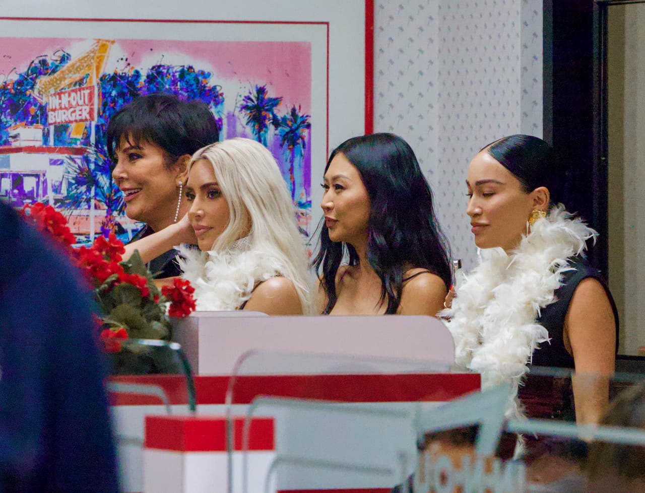 El clan disfrutó de una inusual, pero divertida noche en Los Ángeles.