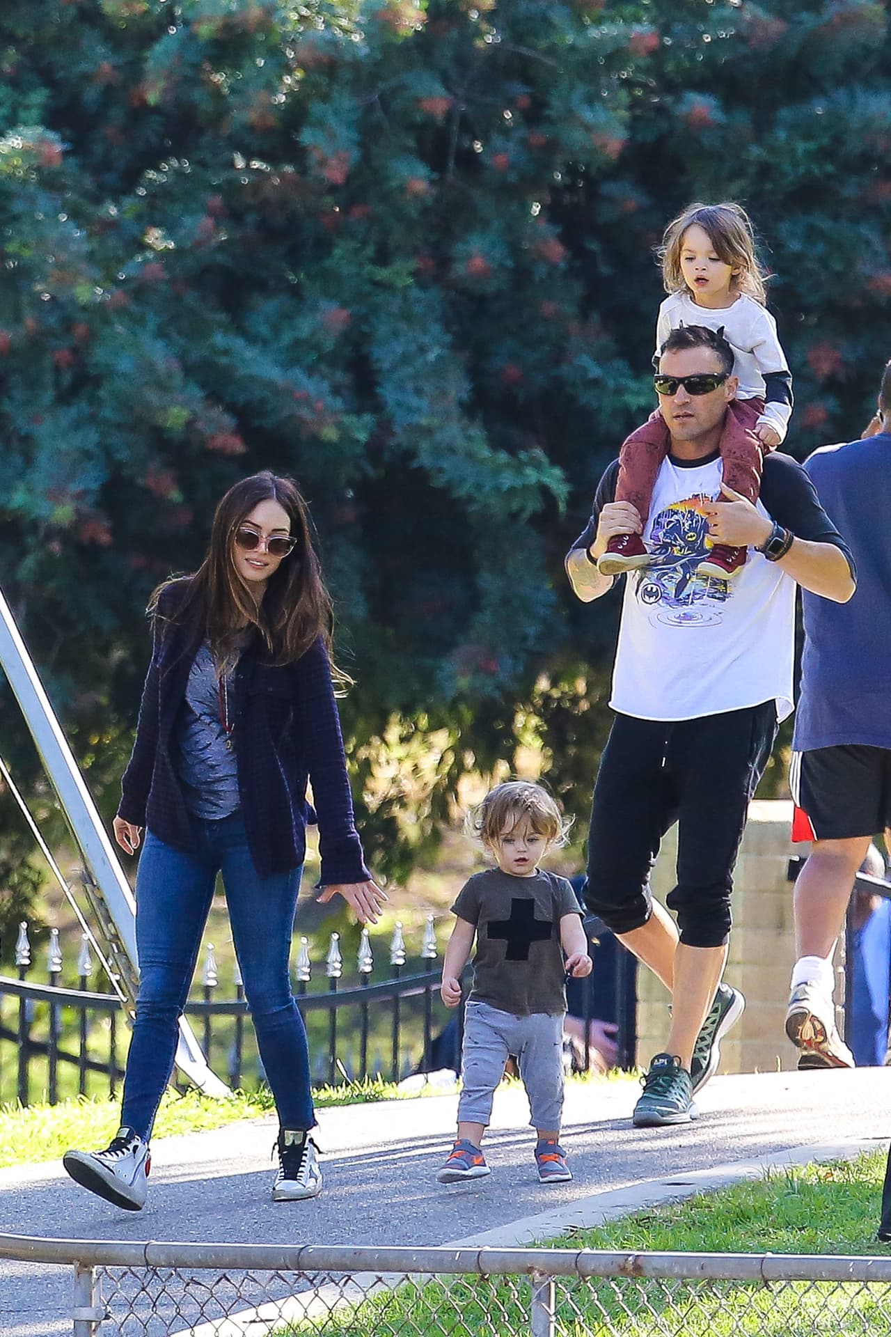 Pero el quería caminar solito.