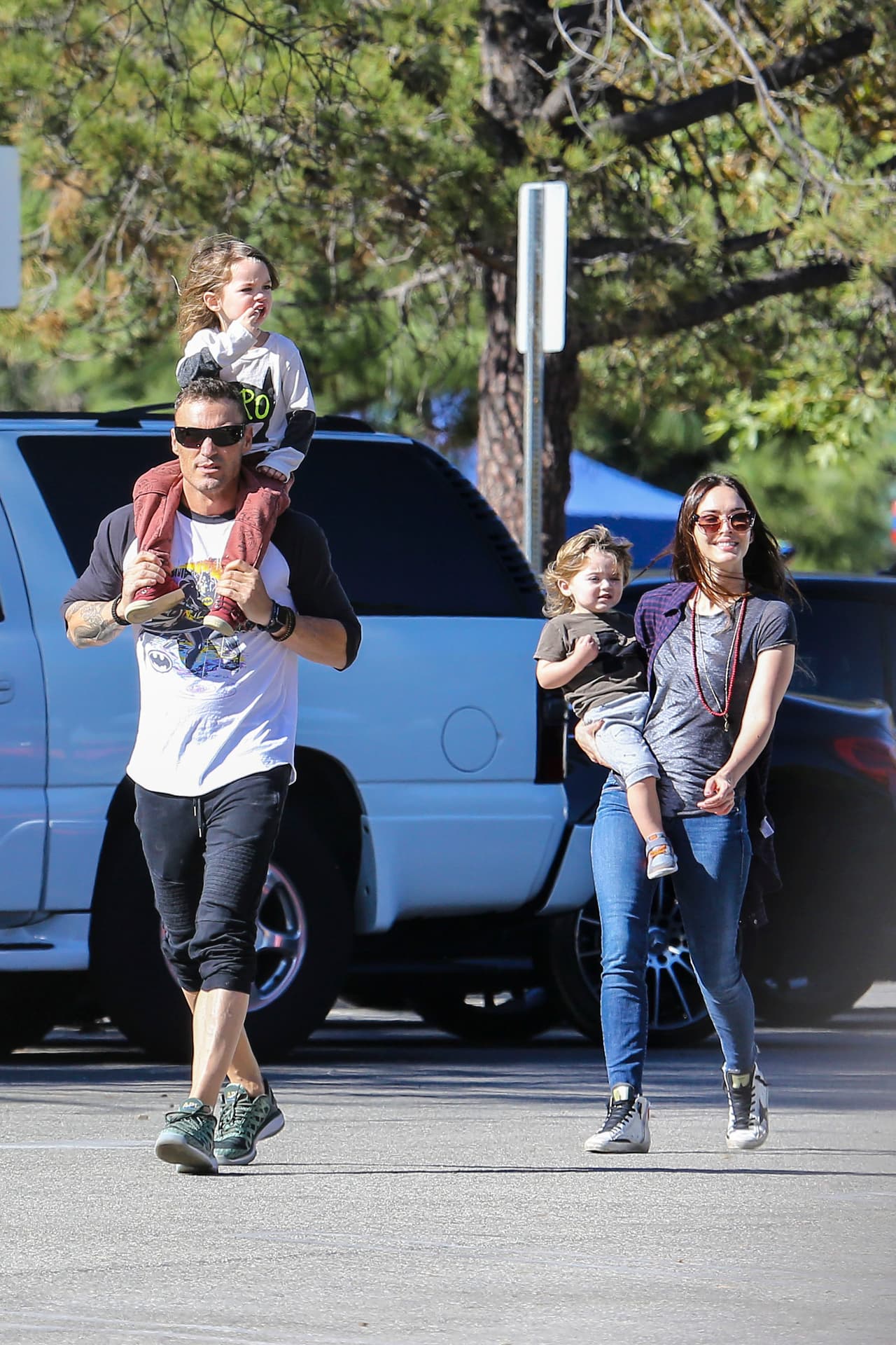 Megan sonrió a las cámaras y no disimuló su enorme felicidad.