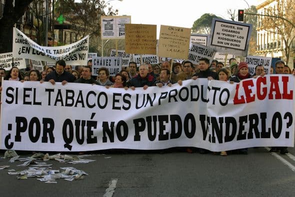 Esta ley antitabaco fue aprobada en 2006 y fue rechazada por muchos españoles que no la toleraron.