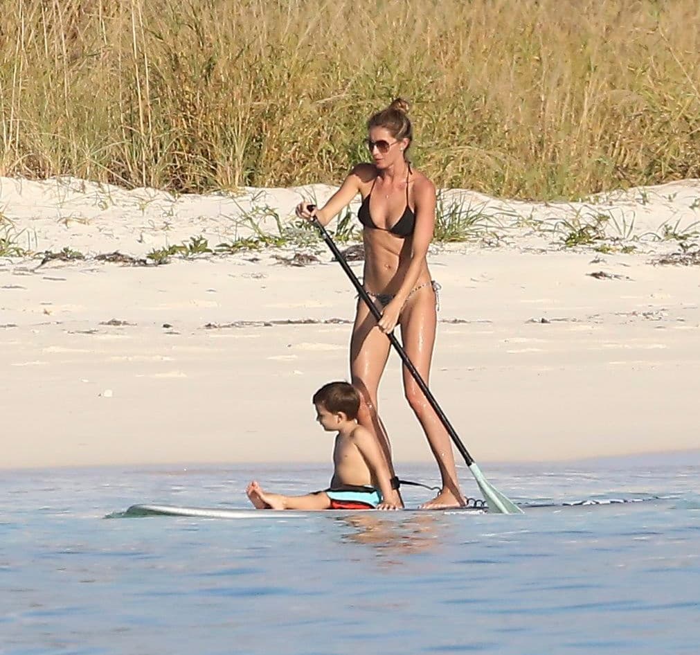 Gisele Bundchen quiso que su hijo experimentara esta actividad.