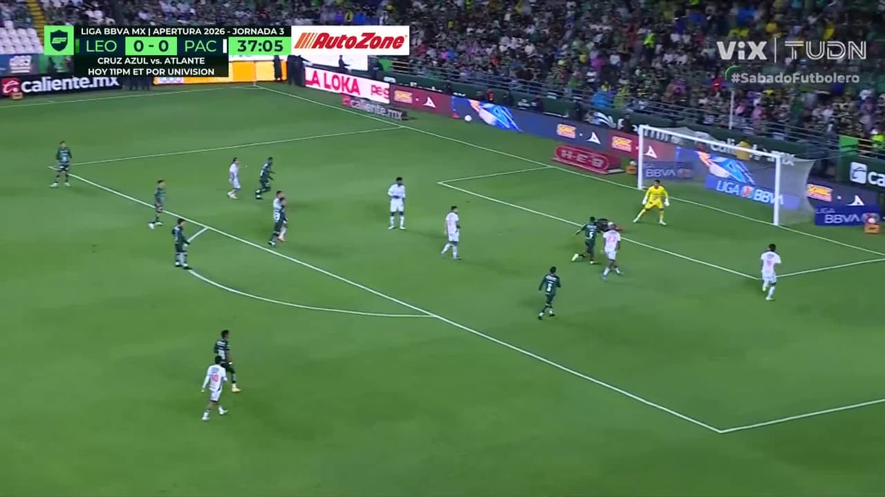 ¡La primera de peligro de Pachuca! Bauermann se pierde el primer gol de Tuzos