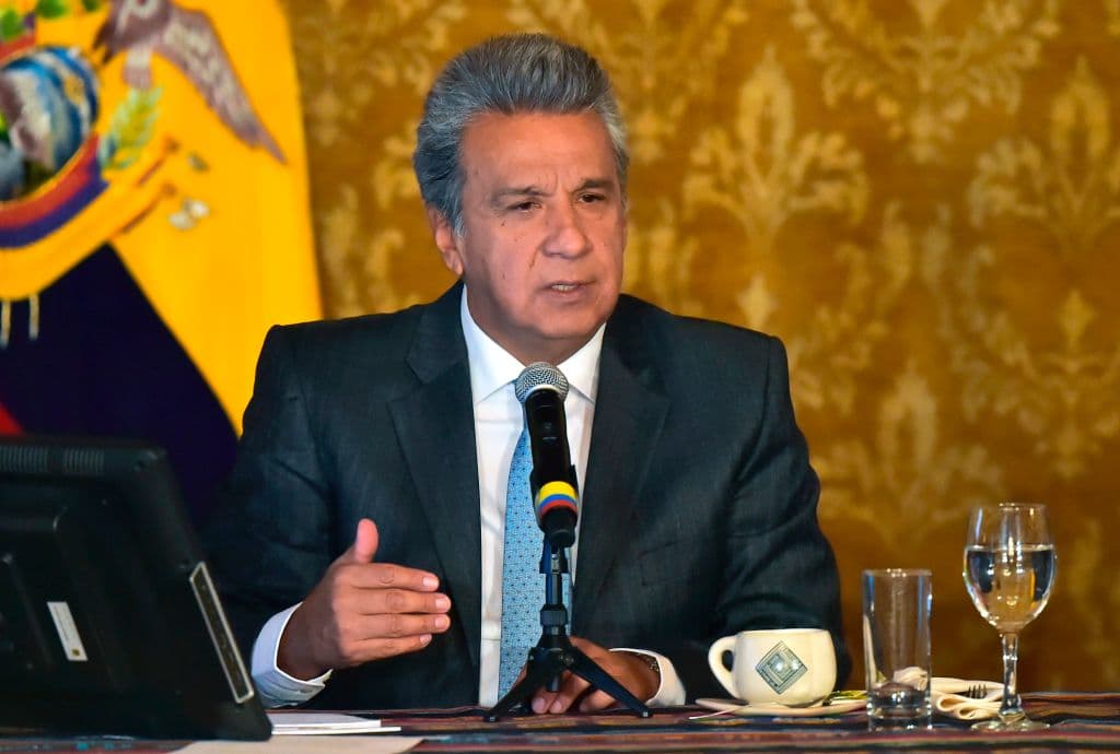 Crisis en Ecuador: el presidente Lenín Moreno retira las funciones a su vicepresidente 
