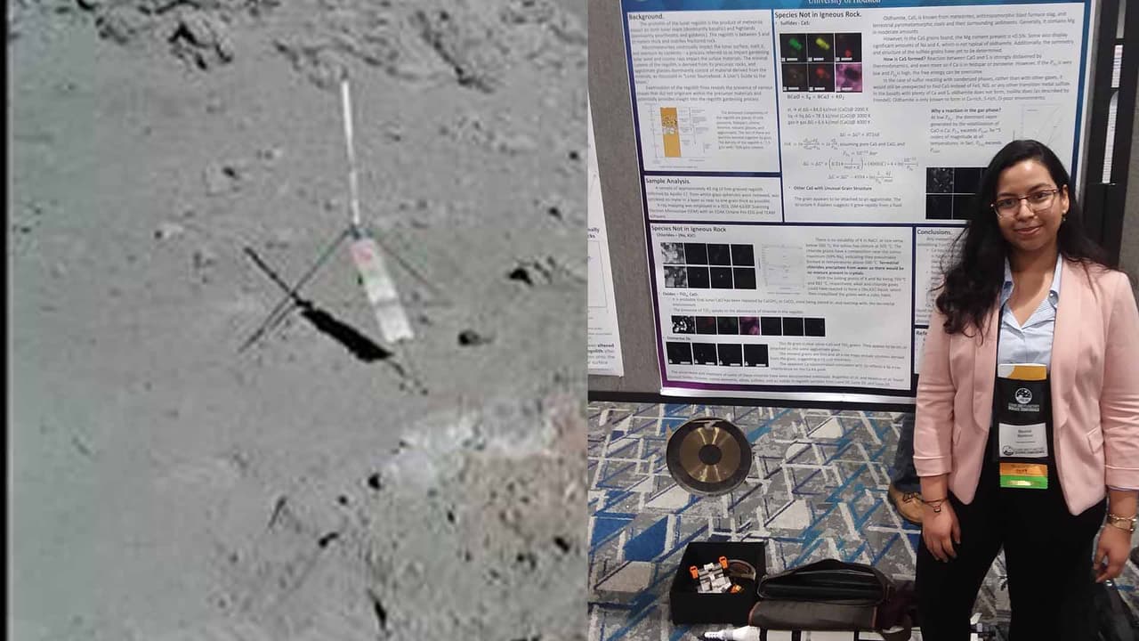 Mónica Martínez estudiante de ingeniería mecánica en la Universidad de Houston realizó una
<a href="https://www.univision.com/local/houston-kxln/estudiante-hispana-encuentra-nuevo-compuesto-en-muestras-de-polvo-lunar-fotos">investigación</a> que la llevo a encontrar sulfuro de calcio en una muestra lunar recolectada del Apolo 17. Este es un logro inesperado para la joven de origen salvadoreño que llegó a los Estados Unidos en 2010 y después de 9 años ha logrado su sueño de estudiar y participar en una exploración de este tipo.