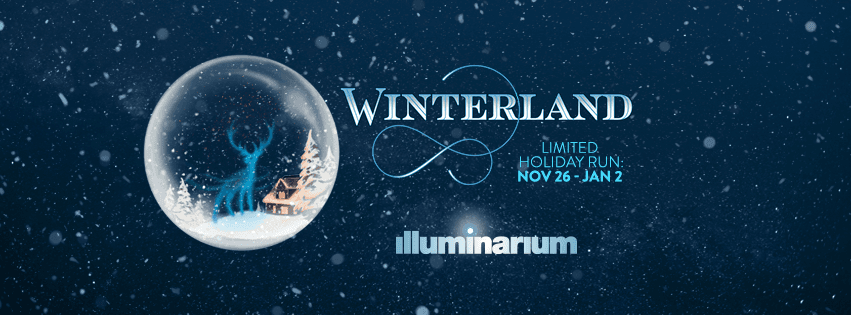 <b><a href="https://www.illuminarium.com/atlanta/" target="_blank">Winterland at Illuminarium Atlanta (hasta el 2 de enero)</a></b>: en esta experiencia inmersiva, los visitantes ingresan a un palacio de invierno interactivo, donde los animales navideños responden al movimiento y el sonido, una cascada congelada se convierte en la aurora boreal y criaturas efímeras deambulan por los bosques.