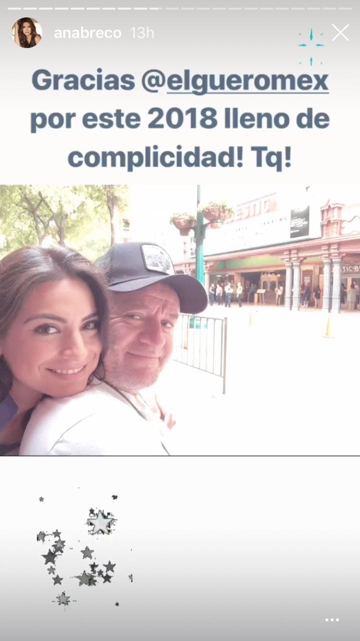 Incluido el productor José Alberto 'El Güero' Castro: "Gracias por este año de complicidad, te quiero".