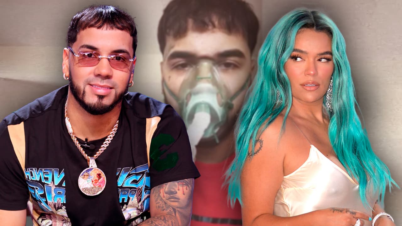 Anuel AA se quedó sin aire (literal) después de pedirle a Karol G que volviera con él