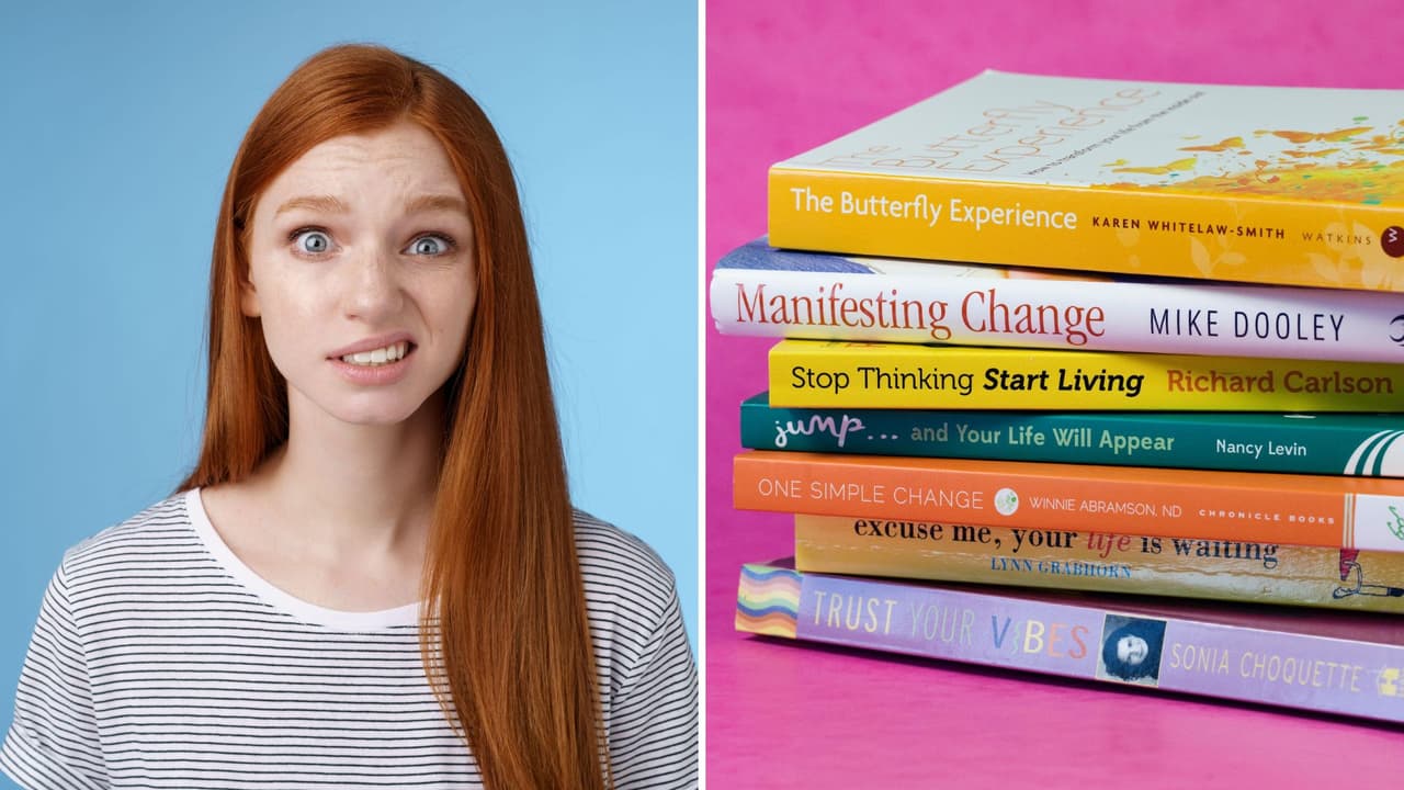 Mujer rompe con su novio y él le regala un libro de autoayuda