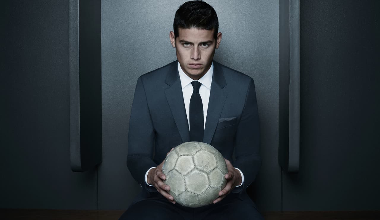 James Rodríguez, de centrocampista a modelo de la fragancia de Boss Bottled Unlimited