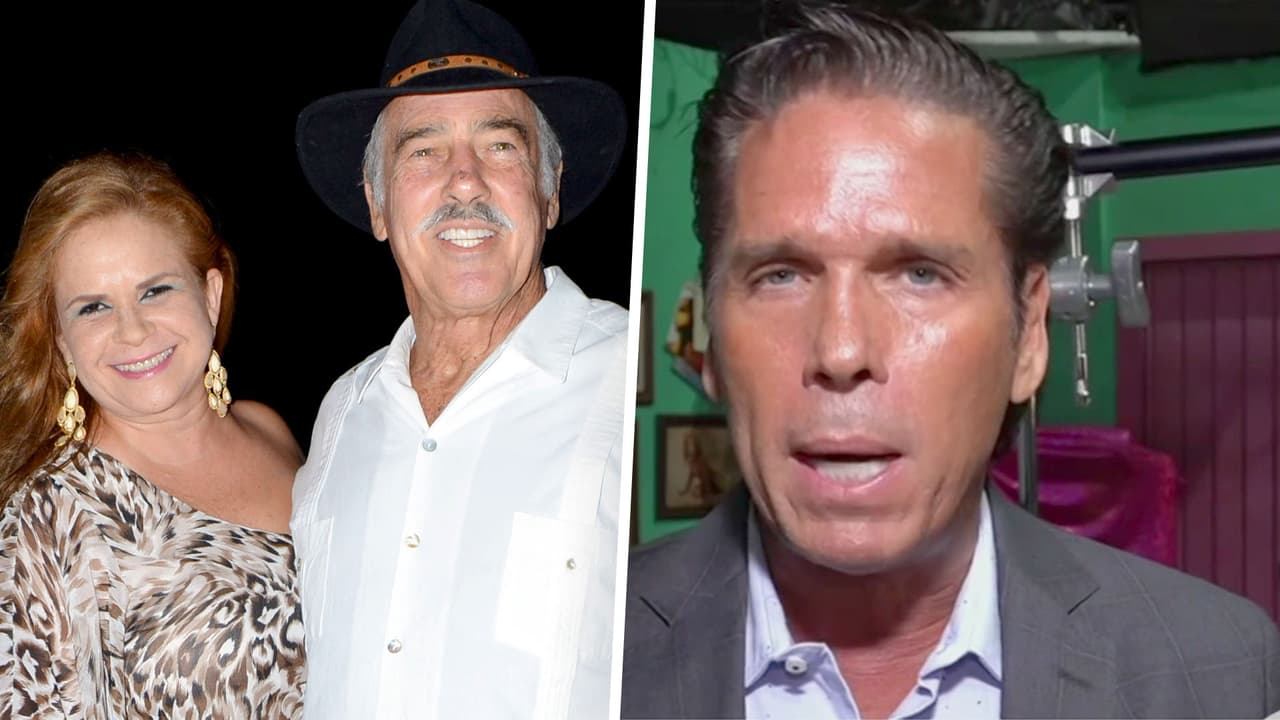 Roberto Palazuelos señala de "bígamo" a Andrés García y acusa de robo al hijo de su viuda Margarita Portillo