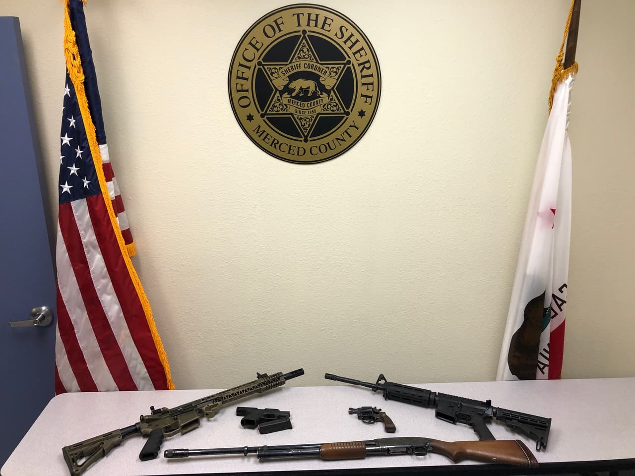 29 armas de fuego, vinculdas al comercio ilegal de la marihuana.