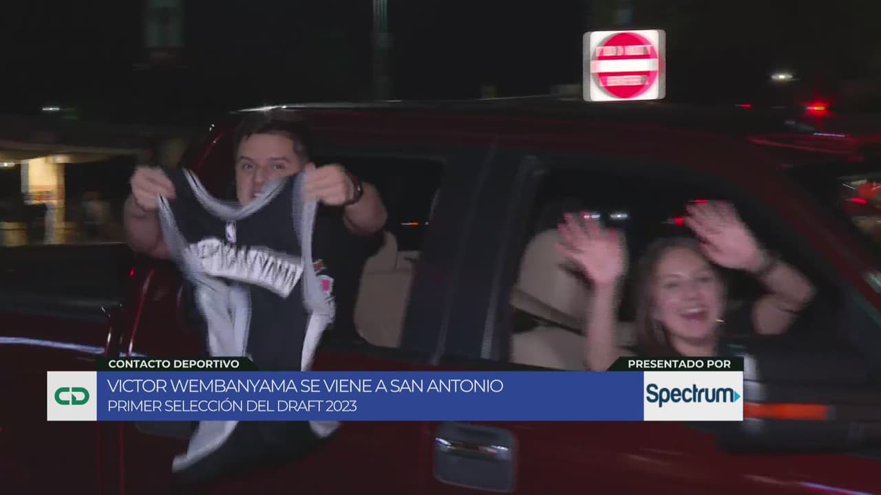 "Estamos fascinados": fanáticos celebran a Spurs tras obtener el primer pick del draft 2023 de la NBA