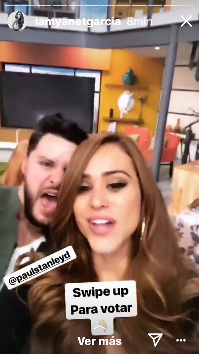 Excepto por Natalia Téllez, todos sus compañeros se han unido al llamado. Yanet García grabó un video con él e incluyó la cuenta desde la que sus seguidores pueden votar por Paul.