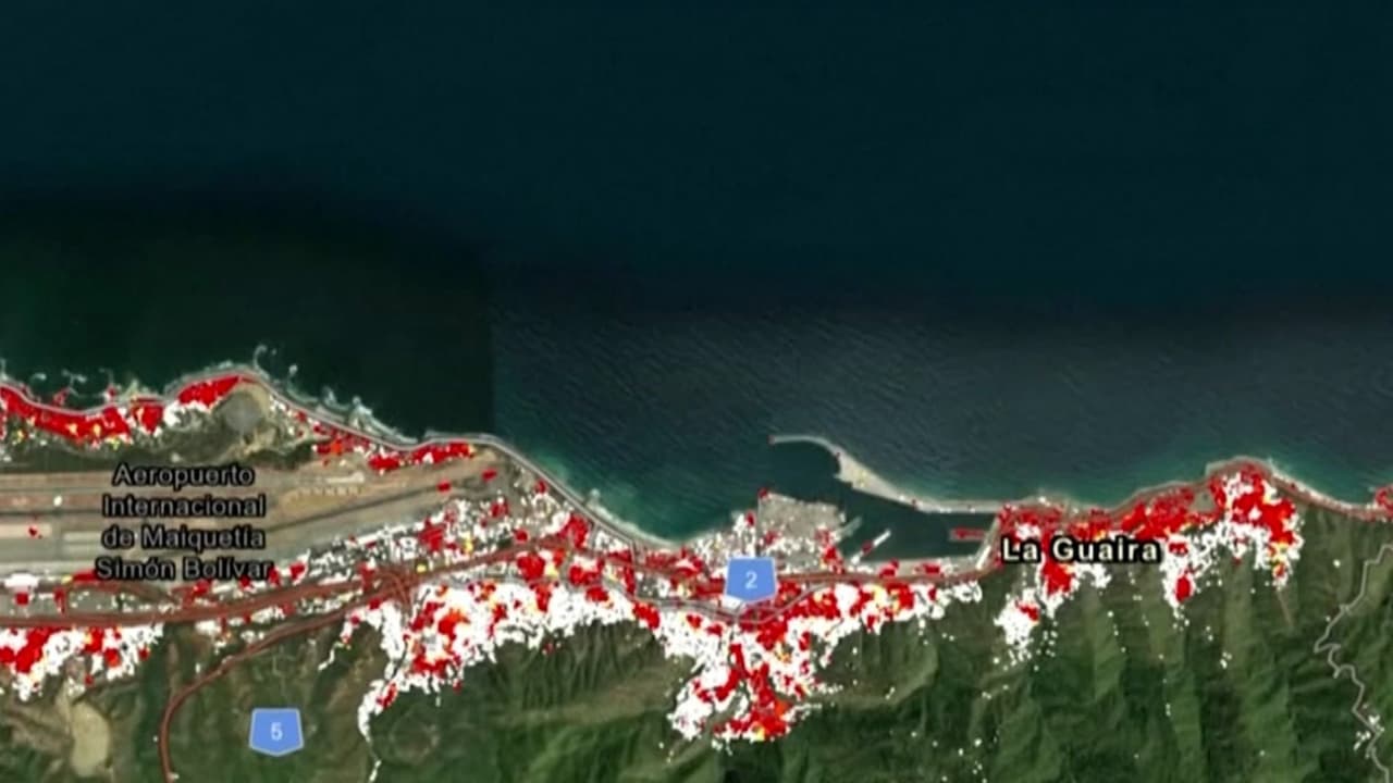 Nuevas imágenes satelitales de la NASA revelan magnitud de daños por sismos en Venezuela