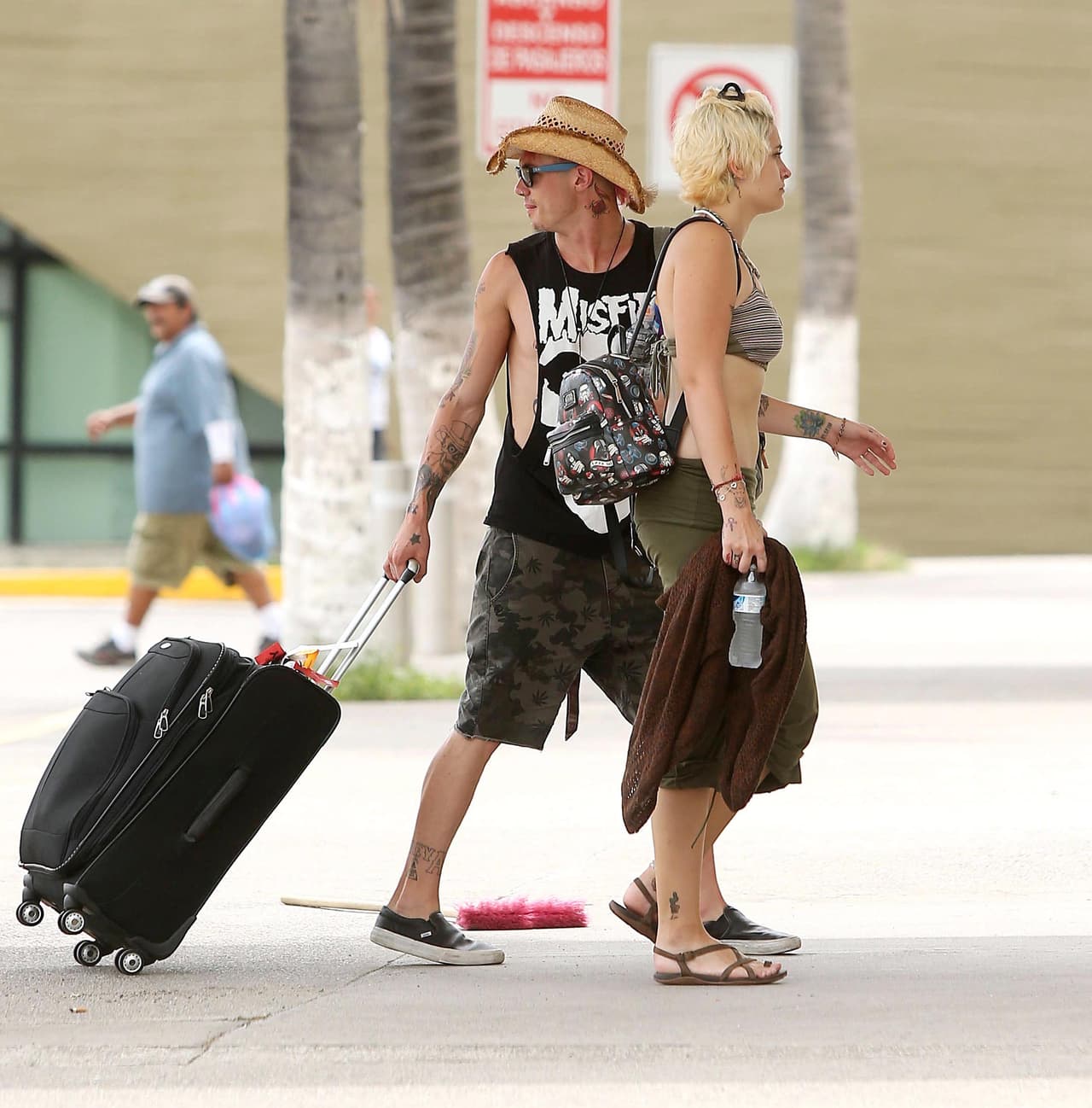 Michael Snoddy, por su parte, no tiene ninguna relación con el mundo de la farándula.