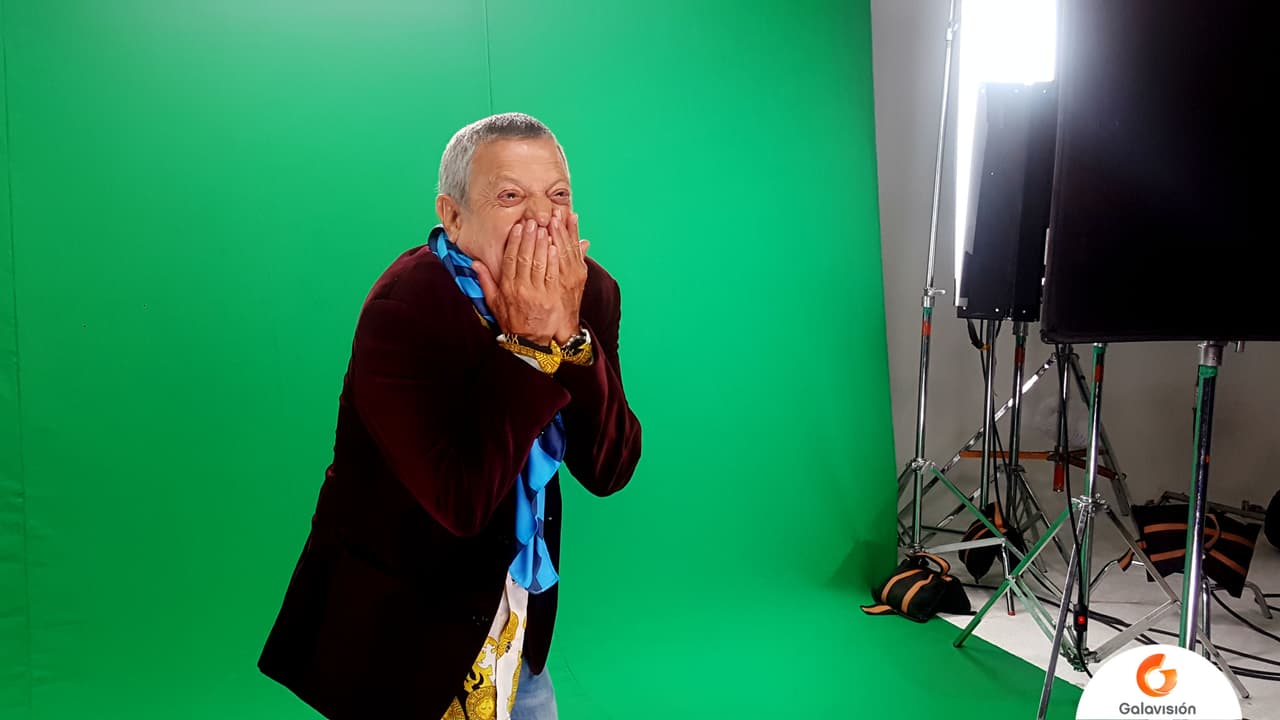 Las risas no faltaron en el set.