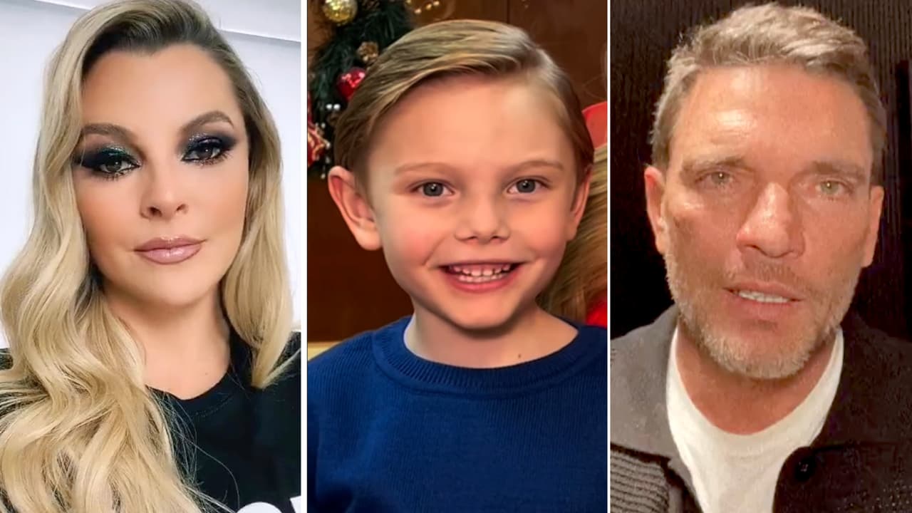 Marjorie de Sousa explota por fotos de su hijo supuestamente con su papá Julián Gil 