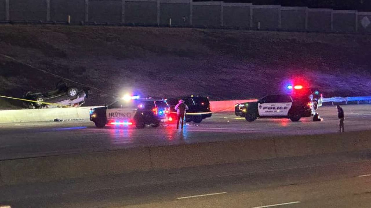 Persecución policial termina en choque en Carrollton, investigan disparos